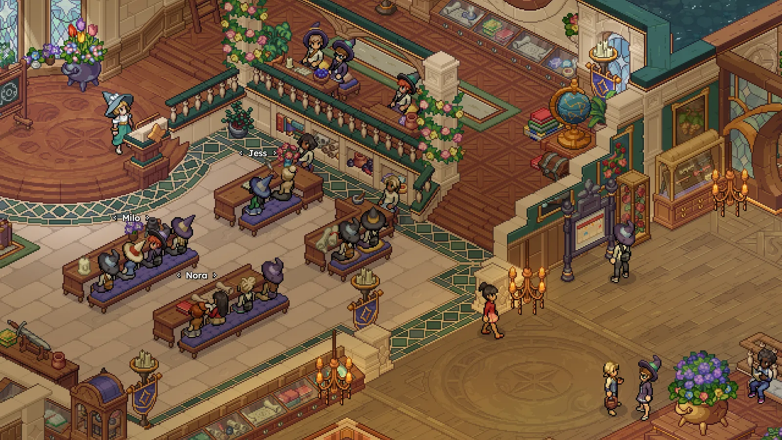 Official Witchbrook lecture screenshot from the media page.